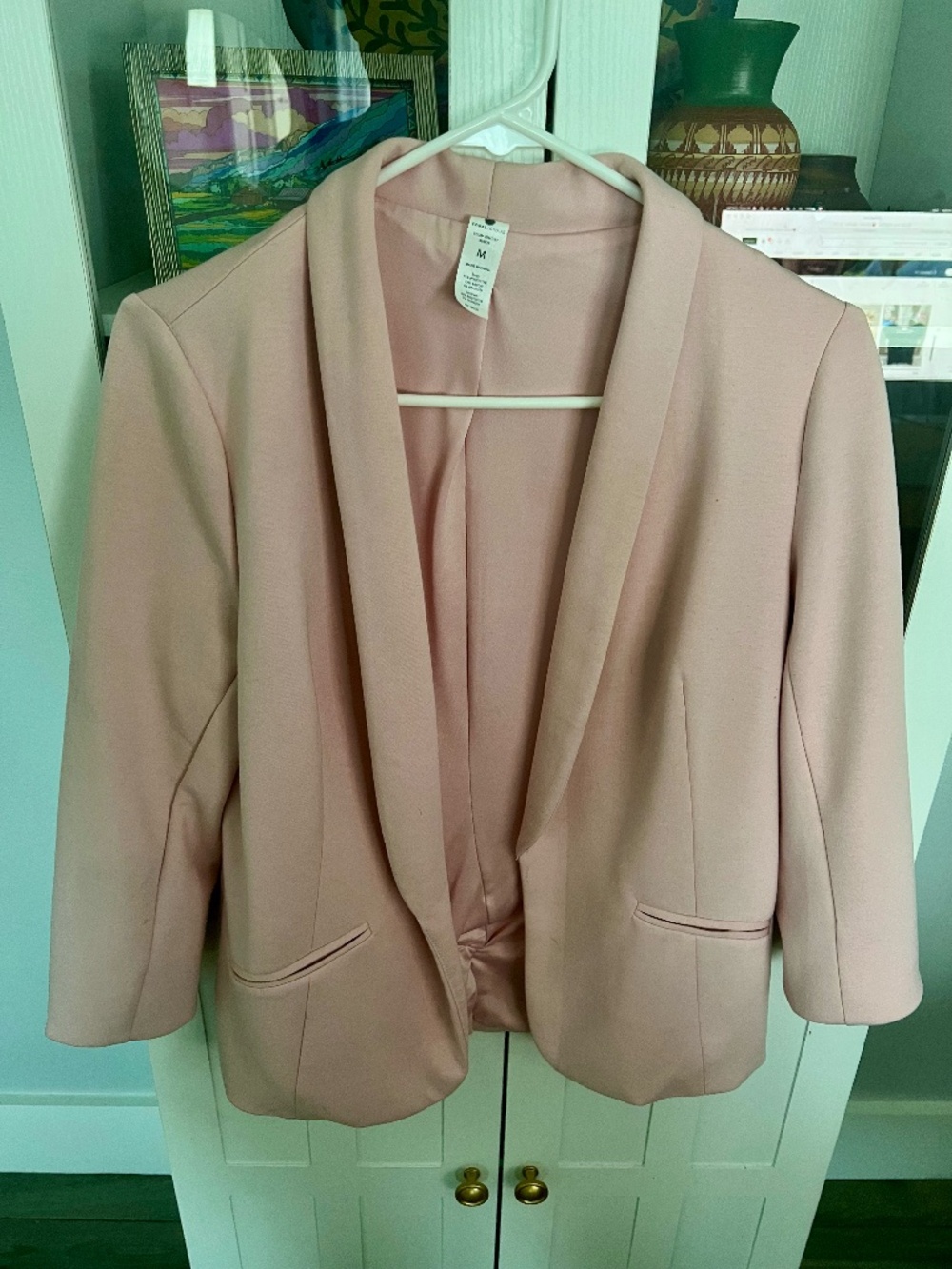 Pink Yogalicious SOFT blazer, Size M